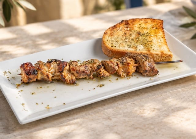 Chicken Kebab Skewer.