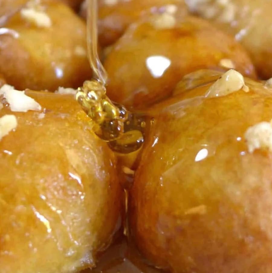 Full Pan Loukoumades 20-30people.