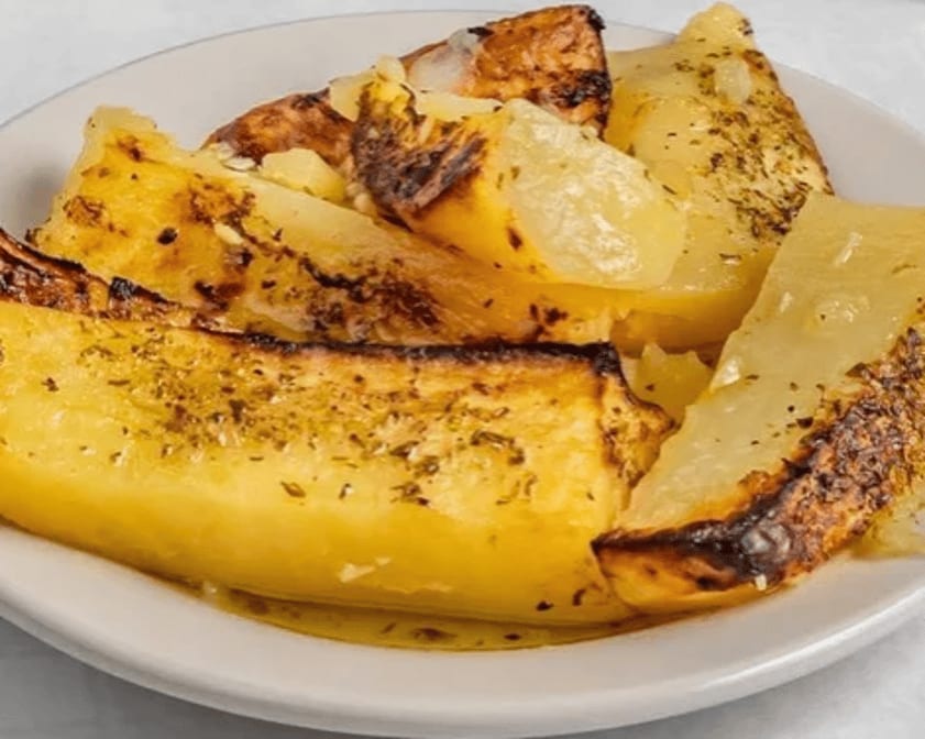 1/2 Pan Patates Lemonates (Oven Lemon Potatoes).