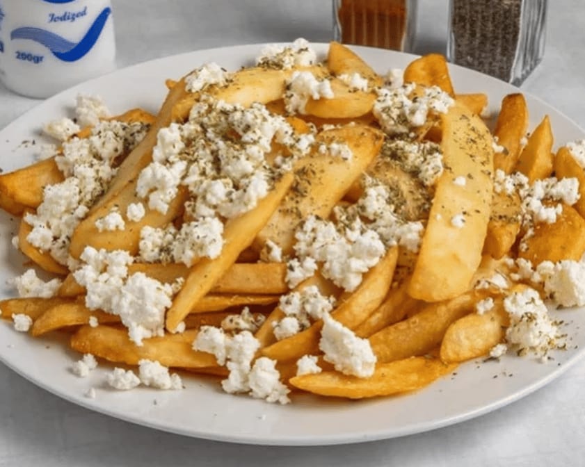 1/2 Pan Greek Fries.