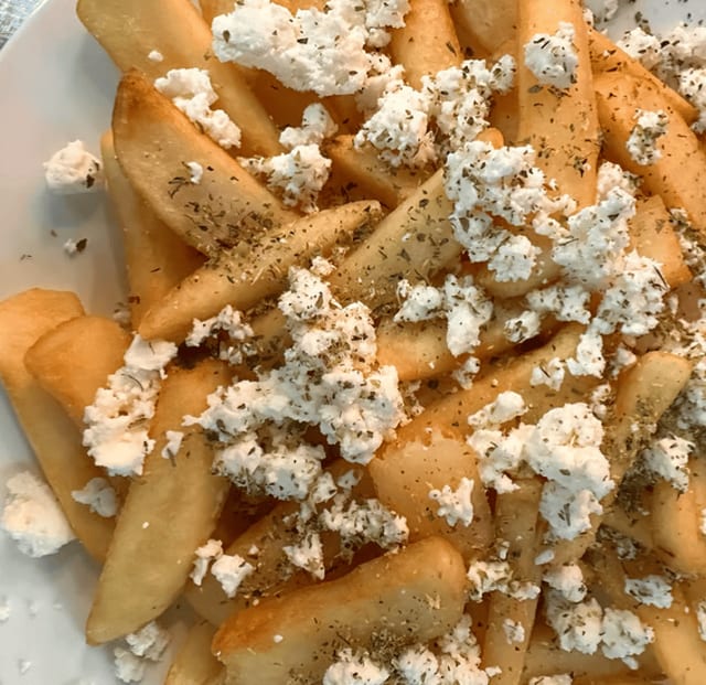 Large Greek Fries (double fry) !!!.
