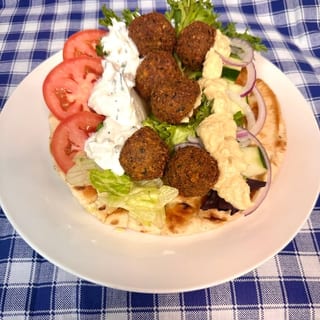 Loaded Falafel Pita