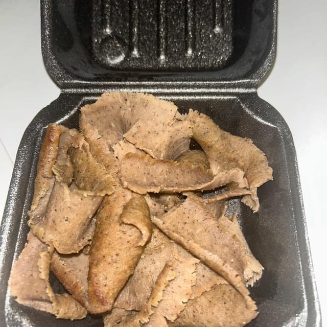 1/4 pound Cooked Gyro Meat.
