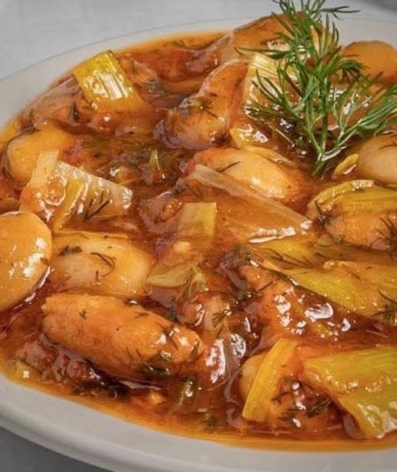 Gigantes (Giant Baked Beans).