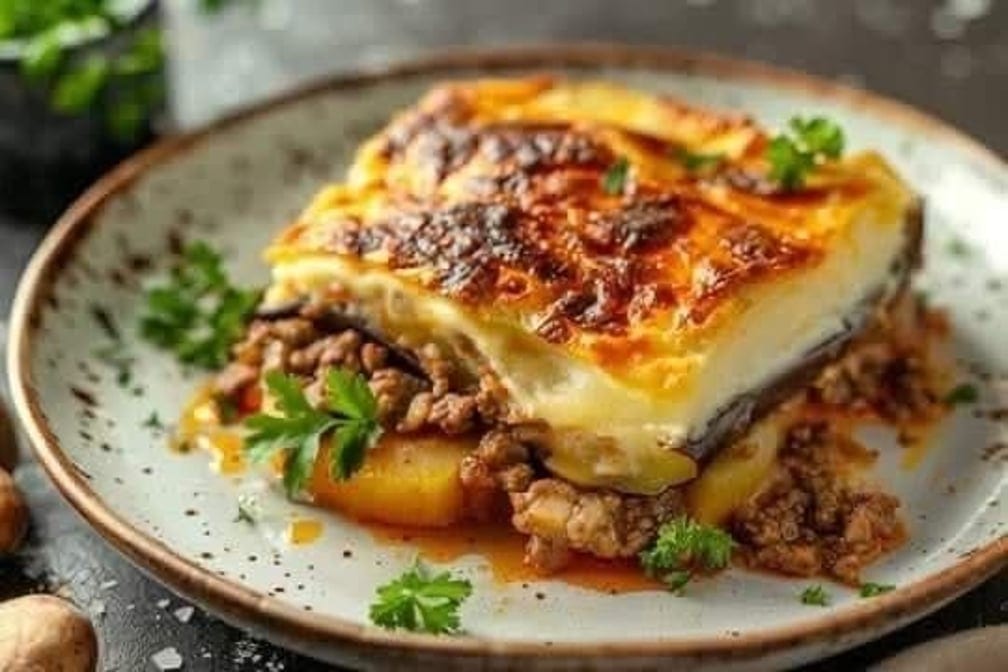 Full Pan Moussaka Over 22 Lb Call 1 Day Ahead..