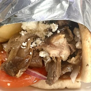Roasted Lamb Pita