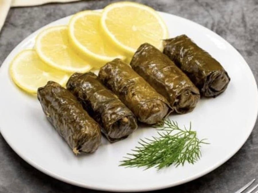 Dozen Dolmades Tray.