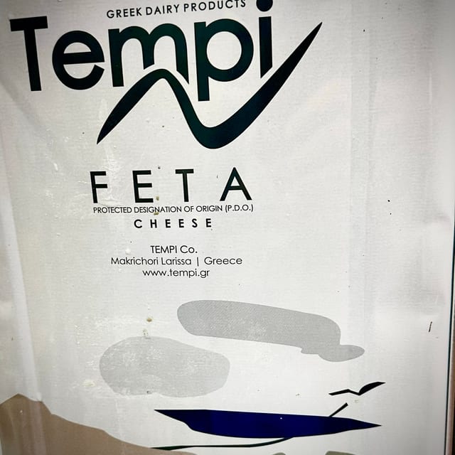1 LB IMPORTED FETA FROM GOAT AND SHEEP MILK.